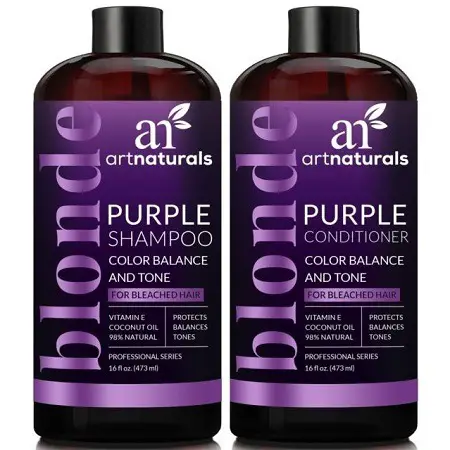 ArtNaturals Purple Shampoo And Conditioner