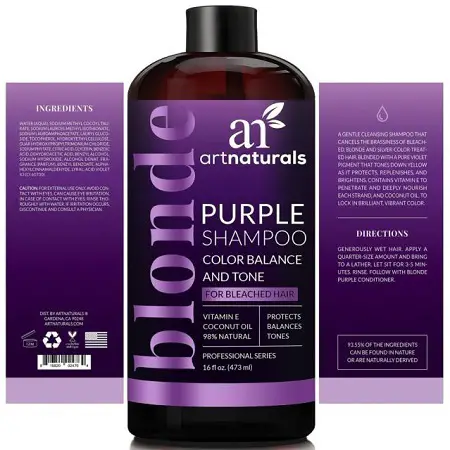 ArtNaturals Purple Shampoo And Conditioner Ingredients